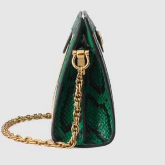 SOLD GUCCI *Limited Edition* Snakeskin Ophidia Bag - Picture 3 of 16